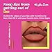 Lime Crime Velvetines Lip Liner, Gurrrl (Red Brown) - Soft & Creamy Texture - Long-Lasting Nude Matte Lip Lining Pencil - Waterproof Formula, Won't Smudge or Transfer - Vegan & Cruelty-Free