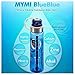 Mymi BlueBlue Alkaline Mineral 9 Stage Filter Water Bottles Alkaline Mineral Water Ionizer Portable Water Bottle (Filter Bottle 600 ML) Made in Korea