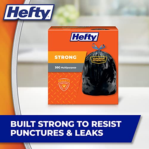 Hefty Strong Large Trash Bags, 30 Gallon, 74 Count Pricepulse