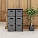 Function Home Sideboard Buffet Storage Cabinet, Drawer Cabinet, 3 Drawer Cabinets with Shelves, Organizer Tower Unit for Storing Kitchen Supplies Books Towels in Grey