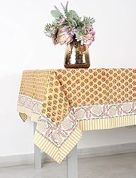 Ridhi Mustard Yellow 72X190 Inches Rectangle