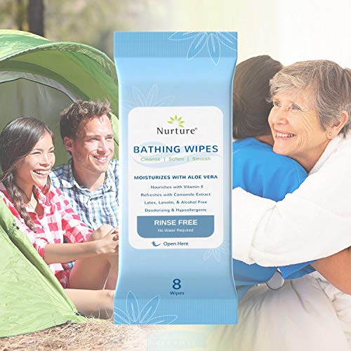 3 Bathing+6+Pack+Microwavable+Cloths+Vitamin