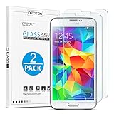 OMOTON Galaxy Core Prime Screen Protector [2 PACK]- [9H Hardness] [Crystal Clear] [Bubble Free] Tempered Glass Screen Protector for Samsung Galaxy Core Prime,