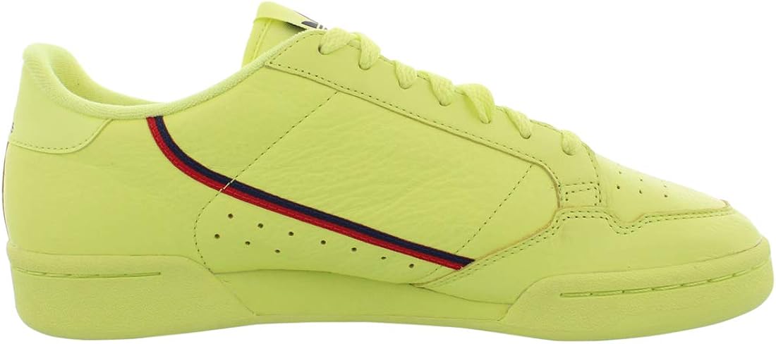 adidas originals continental 80's sneakers in semi frozen yellow