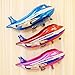 bouti1583 Airplane Helicopter Plane Shaped Foil Balloon 32 Inch, Pack of 3 Party Children Birthday Kids Favor Cartoon Decorations (Blue & Red)