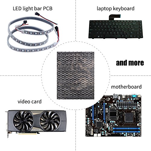 HRX Package 20pcs Large Premium Anti Static Bags with Antistatic Sticker, 12 X 15.8 inches Open Top ESD Shielding Anti-Static Bag for Motherboard SSD HDD Laptop Electronic Components