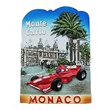3D Monte Carlo Monaco Fridge Magnet,Home & Kitchen