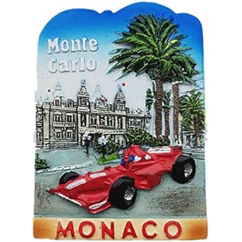 3D Monte Carlo Monaco Fridge Magnet,Home & Kitchen Decoration Magnetic Sticker Monaco Refrigerator Magnet Tourist Souvenir Gift