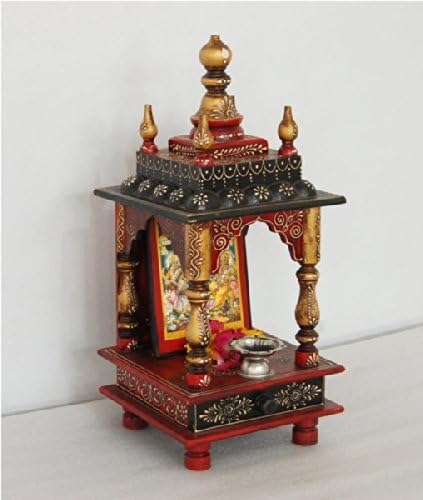 Amazon Com Rm Home Templo De Madera Templo Pooja Mandir Pooja