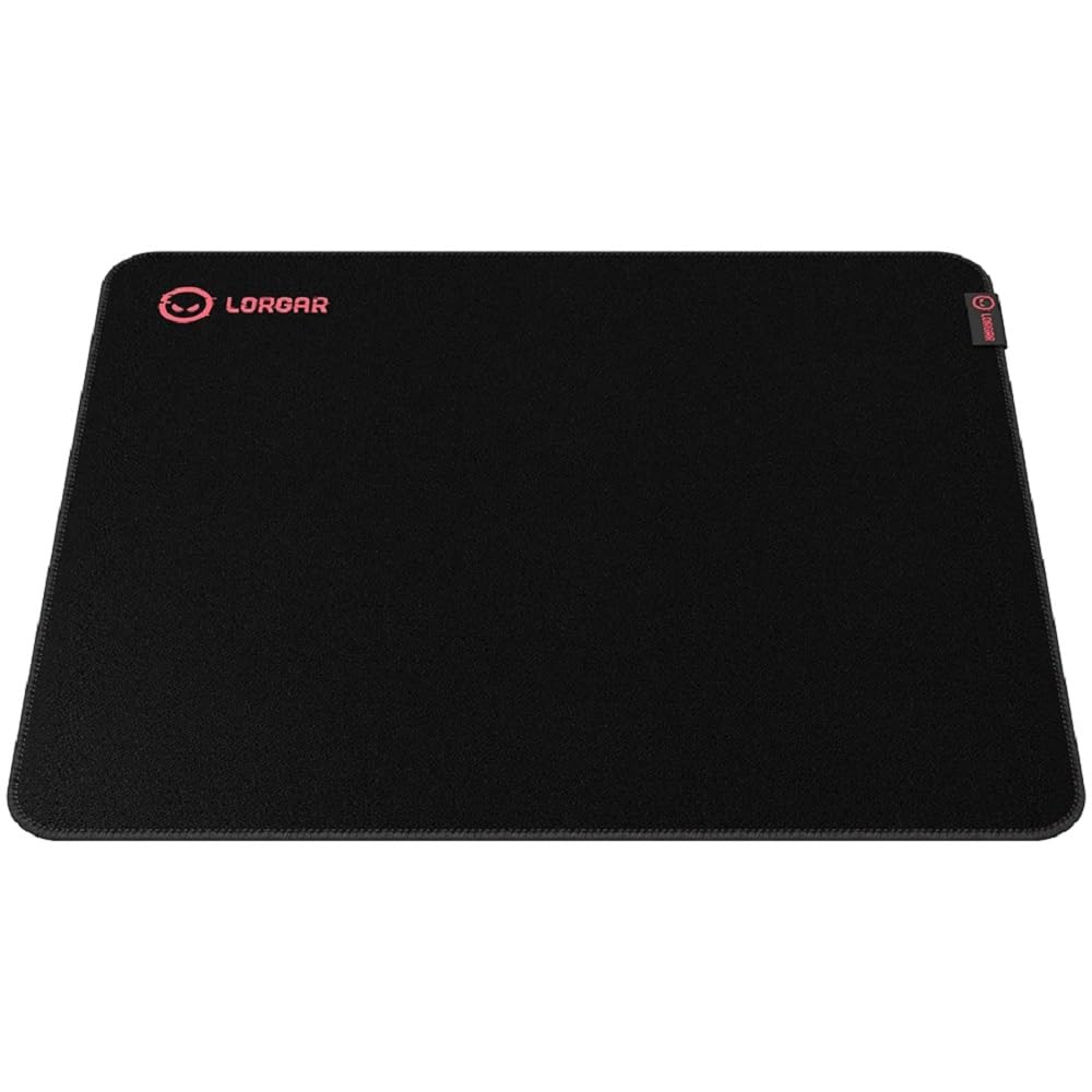 LORGAR Mousepad Main 325 500 mm x 420 mm x 3 mm/Control/Black