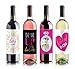 Girls Night out - Bachelorette Party Wine Bottle Labels (set of 4)