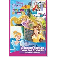 Disney Princess Sticker Puzzle Book (Original Version)