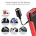 iClever Jump Starter 1300A Peak 18000mah Car Jumper, 12V Auto Battery Jumper (up to 8L Gas or 6.5L Disel Engine), Portable Power Pack with Dual USB Port, 12V & 19V DC Outut and Flashlight