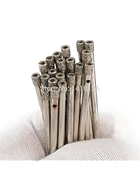 Carpintero 3 mm 1 8" pulgadas Coated Diamond agujero sierra Core Broca Albañilería cortador de perforación para el vidrio Baldosas de Mármol Granito Gemstone Herramientas Pack de 20pcs