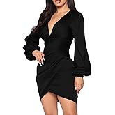 TDiooCor Womens Sexy Ruffle Elegant Bridesmaid Formal Evening Dress Elegant Curvy Wedding Guest Midi Dress