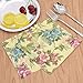 Towashine Vintage Floral Printed Paper Napkins Serviettes Luncheon Napkins Decorative Decoupage for Wedding Dinner Tea Party Crafts, 20 Count, 13x13 Inch