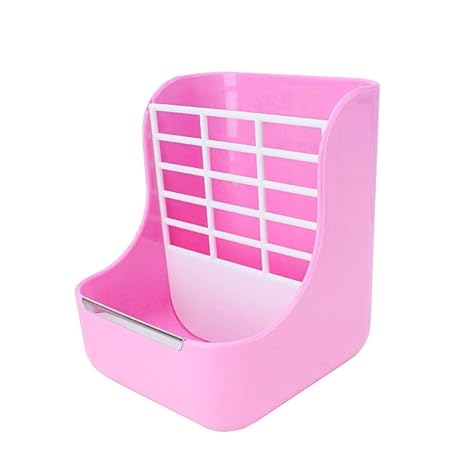 Geggur Rabbit Feeder 2 In 1 Small Animal Food And Hay Feeders