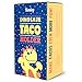 Dinosaur Taco Holder - Dino Taco Shell Holders for Kids - Fun Stand Up Plate to Hold 2 Tacos - Easy to Fill and Serve - BPA-free & Dishwasher Safe - Green