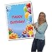 VictoryStore Jumbo Greeting Cards: Giant Birthday Card (Presents and balloons), 2' x 3' card with envelope