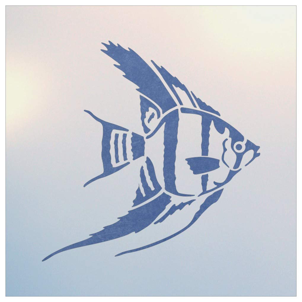 Amazon.com: Angelfish 2 Stencil - The Artful Stencil: Handmade