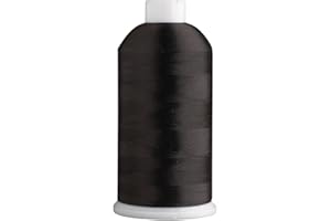 Superpunch Super B Polyester Embroidery Thread, 40wt Large Spool 5000m, 175 Popular Colors, 100% Polyester, Machine Embroider