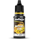 Vallejo Black Paint, 17ml