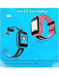 TKSTAR Smartwatch con cámara para niños lbs AGPS SOS todo el mundo en tiempo real localizador anti...
