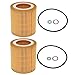 Oil Filter 11427541827 For BMW MANN HU816X (2-Pack)