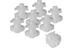 COOLFELL 8Pcs LEV Soda Coke Valve 3.0 Diffuser Internal Mixer,For Cola Machine Replacement Repair Valve Assembly 28368 (8)