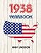 1938 U.S. Yearbook: Interesting original book full of facts and figures from 1938 - Unique birthday gift / present idea!