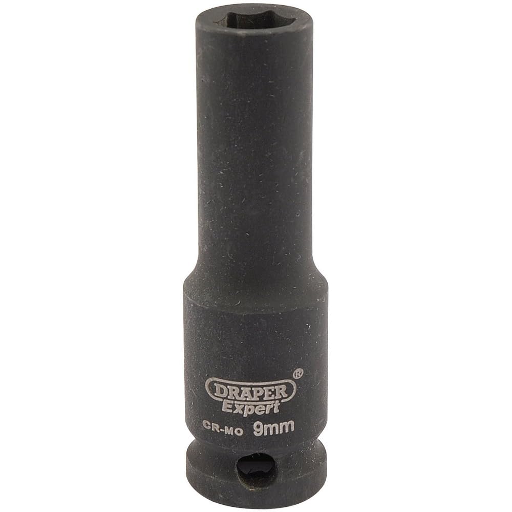 Draper Expert 06882 9mm Impact Deep Socket with 3/8-inch Drive
