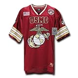 Rapiddominance USMC Football Jersey, Cardinal, X-Large
