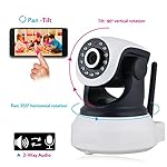 Shenboxun 720P WiFi Security IP Camera Internet Surveillance Camera Built-in Microphone, Pan/Tilt with 2-Way Audio,Baby Video Monitor Nanny Cam, Night Vision Wireless Camera IP Webcam
