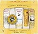 Burt's Bees Essential Gift Set, 5 Travel Size Products - Deep Cleansing Cream, Hand Salve, Body Lotion, Foot Cream and Lip Balm