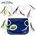 JawLures Official Offshore Deep Sea Fishing Lures. Uniquely Designed to Hook 2 Fish Simultaneously. Made in The USA (Mahi Mahi)