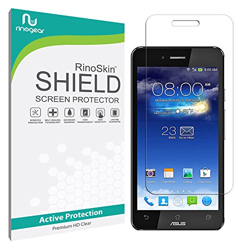 ASUS Padfone X Screen Protector [Military-Grade] RinoGear Premium HD Invisible Clear Shield w/ Lifetime Replacements
