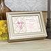 Cottage Garden Beloved Child Champagne Silver Rope Trim Music Box Plays Jesus Loves Me