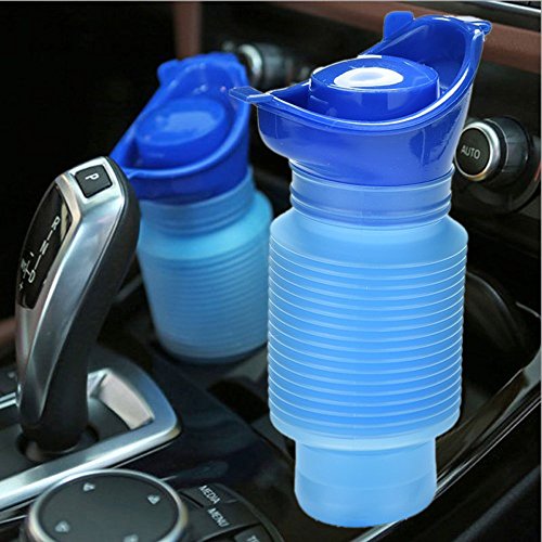 Emergency Reusable Urinal Portable Shrinkable Personal Mobile Toilet Potty Pee Bottle for Kids