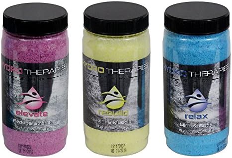 Aromatherapy for Spas, Hot Tubs, and Baths, 3-Pack - 1 Elevate, 1 Rebuild, 1 Relax