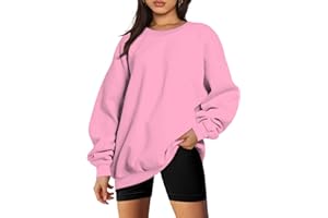 Ceboyel Womens Oversized Sweatshirts Fall 2023 Pullover Sweater Comfy Crewneck Hoodies Trendy Vintage Y2K Clothes Outfits