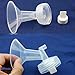 Original SpeCtra Breast Pump PREMIUM Flange Kit Set for SpeCtra S1, S2, S9, and M1 Breast Pumps - (Flange Valve, Backflow Protector,Tubing) (32mm)