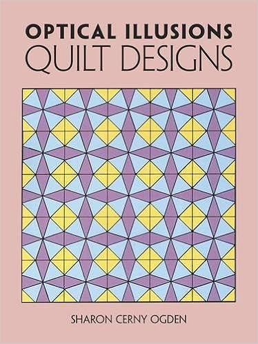 Optical Illusions Quilt Designs Dover Pictorial Archive Ogden Sharon Cerny 9780486279329 Amazon Com Books