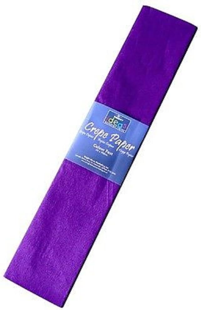 Crepe Paper 3 Metres x 50cm Various Colours for Art & Crafts Gift
