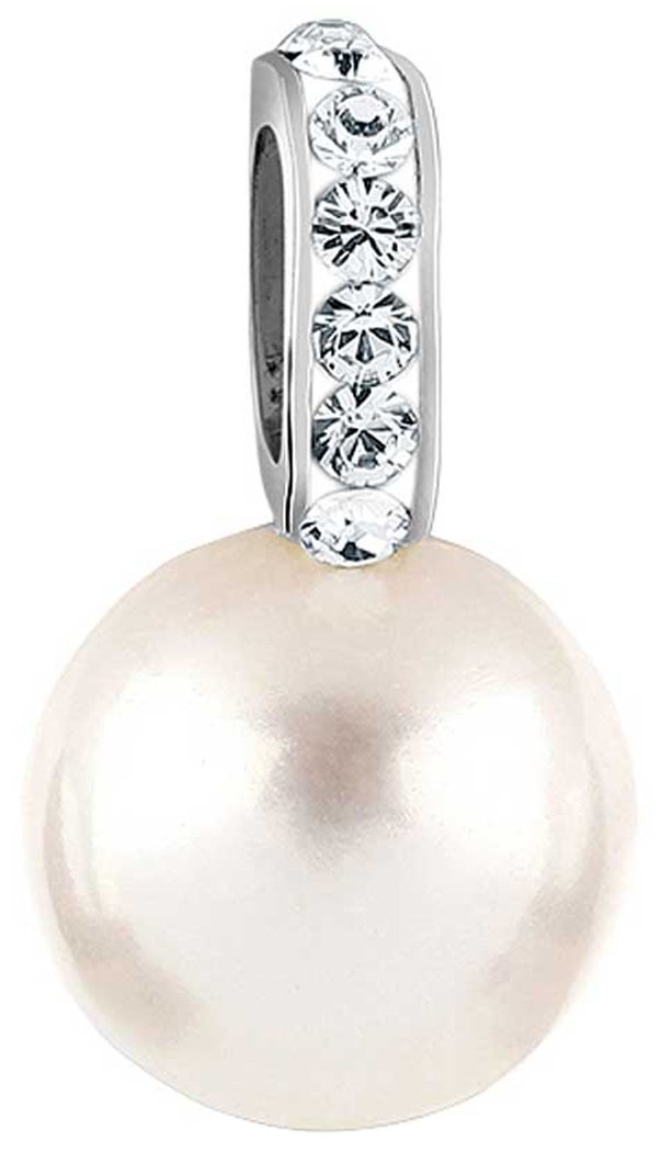 Nenalina Pearl Pendant with Crystals in 925 Sterling Silver, 264065-051