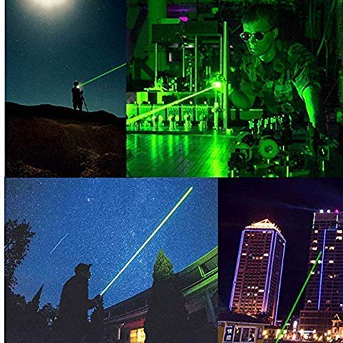 Green Laser Pointer Tactical Hunting Rifle Scope Sight Laser Pen, Demo Remote Pen Pointer Projector Travel Outdoor Flashlight, LED Interactive Baton Funny Laser Toy
