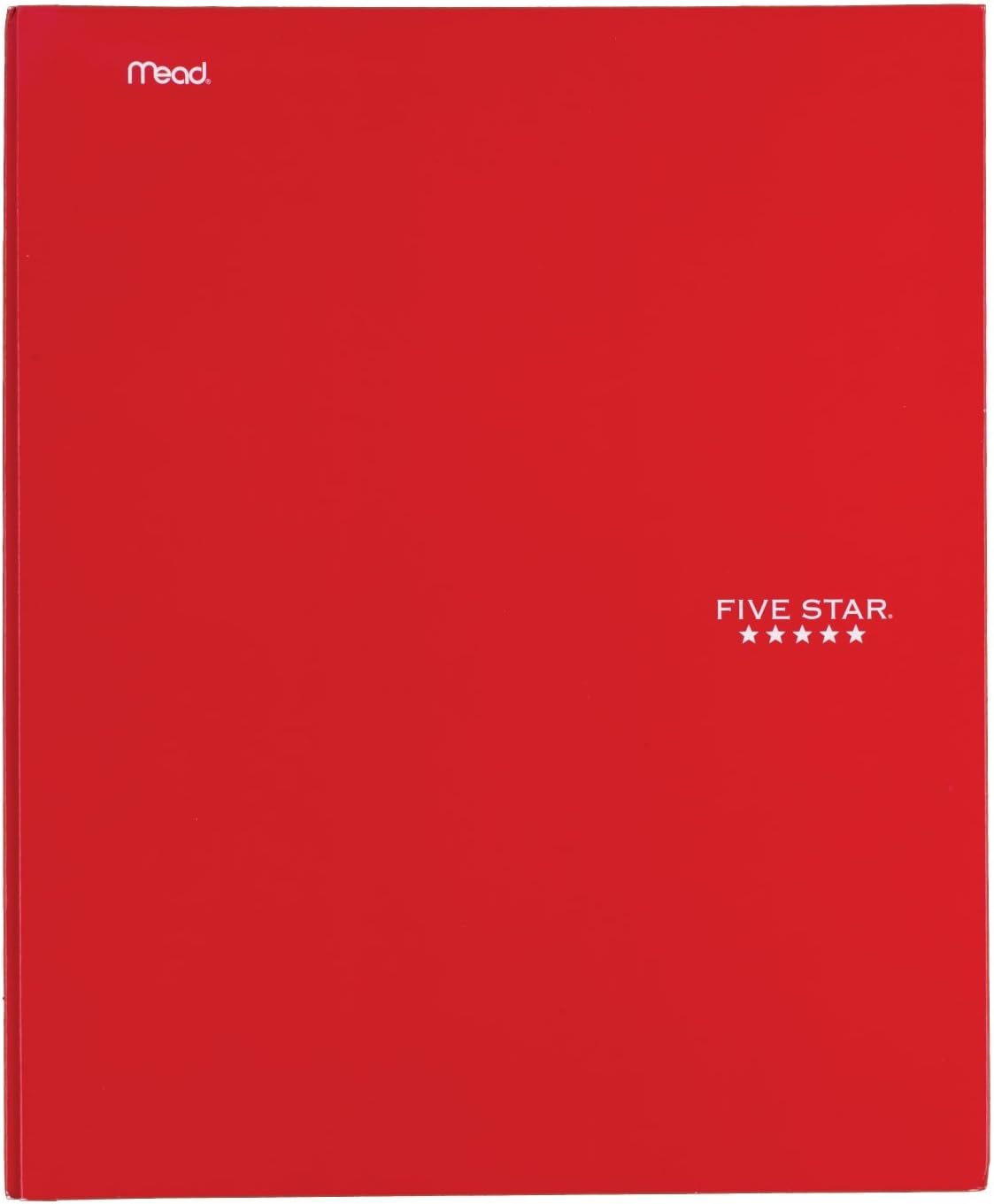 Five Star 2 Pocket Folder with Prong Fasteners, Folder with Pockets, Color Selected for You (34002) : Office Products
