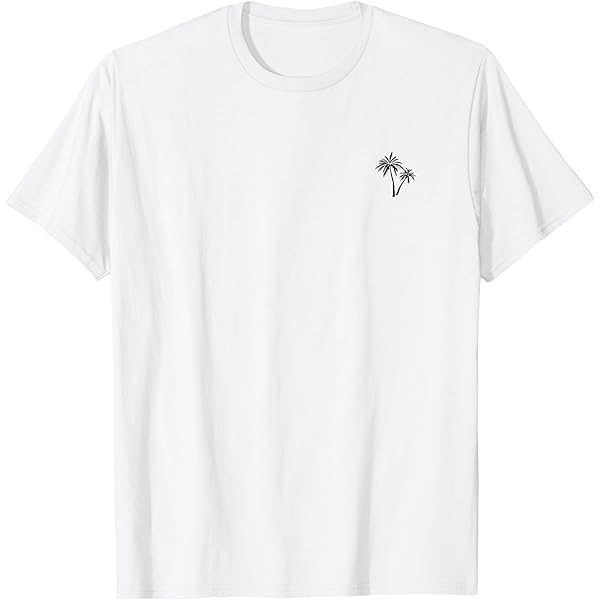 Amazon.com: Two Palm Trees Summer Coconut Palm Tree Logo I