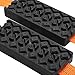 TEEWAL 2 Pcs Anti-Skid Tire Blocks, Emergency Snow Chains Car Vehicle Tire Anti-Skid Chains