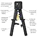 Crimp Stripper Tool,EletecPro Multifunction Wire Stripper Plier ratcheting RJ45 RJ11 RJ12 Crimp tool Crimping Stripping Cutting Pliers