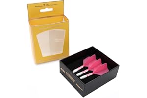 CUESOUL ROST T19 Integrated Dart Shaft and Flights 28mm Big Wing Shape-Say Goodbye to Falling Dart Flight